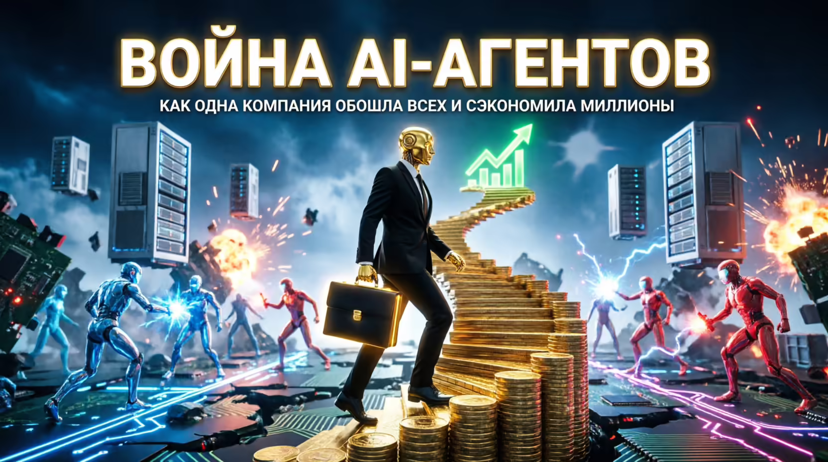 Война AI-агентов: как одна компания незаметно обошла всех, сэкономив миллионы